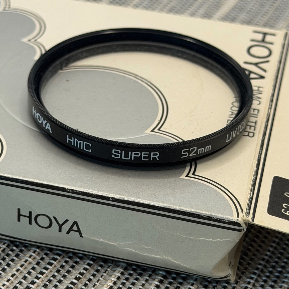 Hoya‎ HMC Super 52mm UV(0) Lens Filter Multi Coated Japan Black Slim Frame
